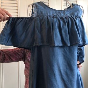 A Denim blouse